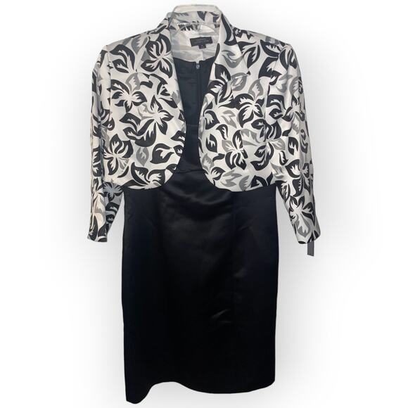 Tahari 2piece dress Sz 10 EUC - Picture 1 of 4